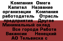 Компания «Омега Капитал › Название организации ­ Компания-работодатель › Отрасль предприятия ­ Другое › Минимальный оклад ­ 40 000 - Все города Работа » Вакансии   . Ненецкий АО,Тельвиска с.